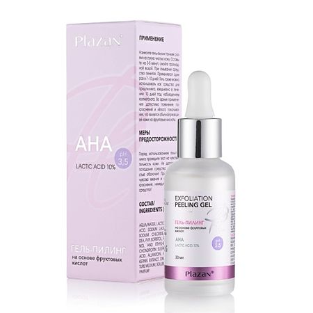 Пилинг для лица PLAZAN Гель-пилинг на основе фруктовых кислот колетекс гель днк стерильный на основе альгината натрия с деринатом колегель туба 100г