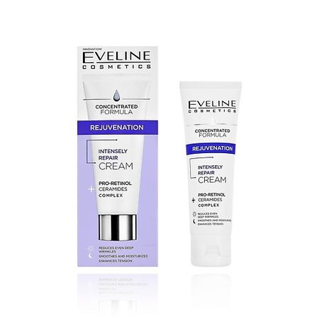 Крем для лица EVELINE Крем для лица CONCENTRATED FORMULA с ретинолом (омолаживающий) основа тональная для лица deborah formula pura fondotinta bio пудровая тон 04 карамельный