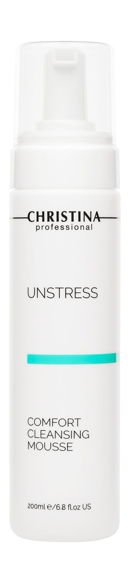 Christina Unstress Comfort Cleansing Mousse бандаж лента дородовый mama comfort мама комфорт поддержка 85 115см р 1 6