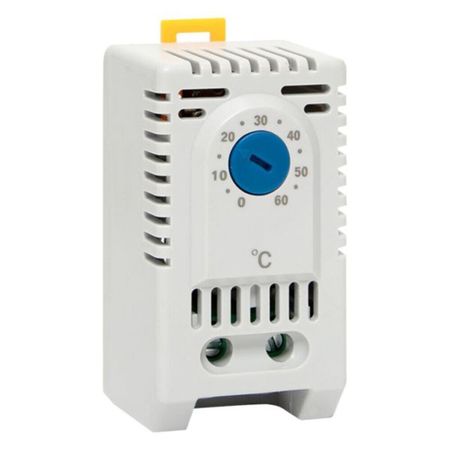 Термостат на DIN-рейку NO EKF PROxima 43х33х60 мм 230 В IP20 10 А (TNO10M)