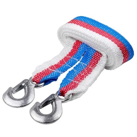 Трос буксировочный 50 мм 5 м (1,75 т) полиэстер Autovirazh (AV-600013) трос буксировочный anma 3 тонны