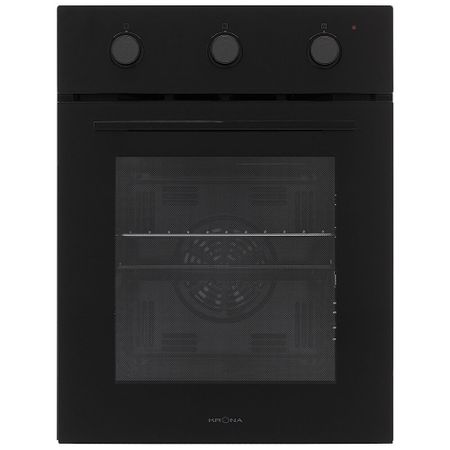 Духовой шкаф электрический встраиваемый Krona Lyra 45 BL/BL 447 мм черный
