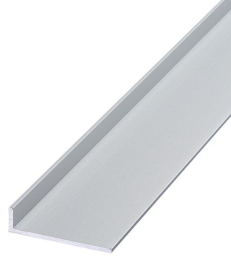 Уголок алюминиевый 40х10х2х2000 мм анодированный алюминиевый сплав 6061 t6 для чпу