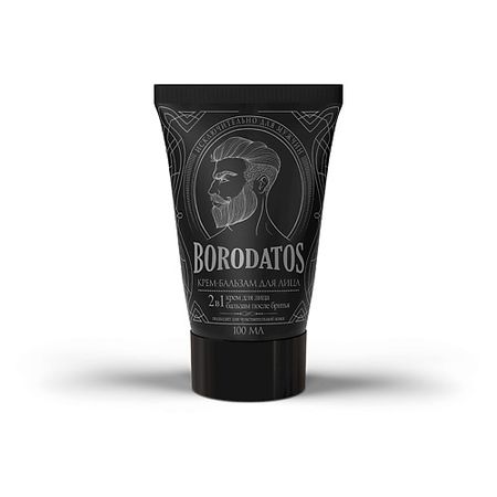 Бальзам для лица BORODATOS Крем-бальзам для лица 2в1 бальзам крем массажный барсукор с барсучьим жиром 50 мл