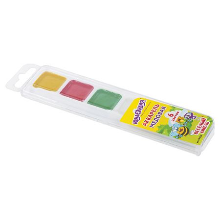 Краски ЮНЛАНДИЯ Краски акварельные Весёлый шмель, медовые стикеры акварельные винтажные фиолетовые blingird