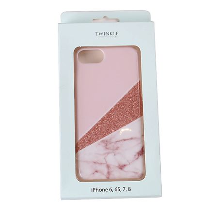 Чехол для телефона TWINKLE Чехол для iPhone 6,6S,7,8 Twinkle Pink Marble diyphone трафареты для реболлинга iphone