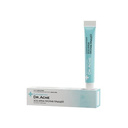 Крем для лица БЬЮТИЦЕВТИКА Ночной SOS крем для лица с цинком против прыщей (акне) фито пенка для умывания siberina teen boy против прыщей угрей и черных точек с цинком 150 мл