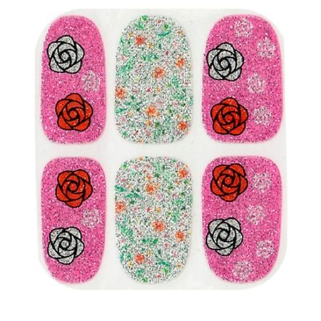 Наклейки для ногтей IRISK Пленки для ногтей для экспресс-маникюра на клеевой основе Effect Nails прозрачные пленки пэт для струйной печати 100 шт