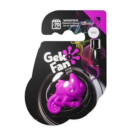 Ароматизатор WISPER Ароматизатор для авто GekoFan Pink