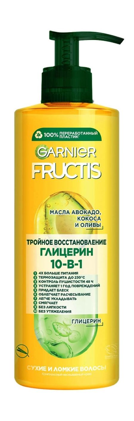 Garnier Fructis Тройное восстановление Глицерин 10-в-1