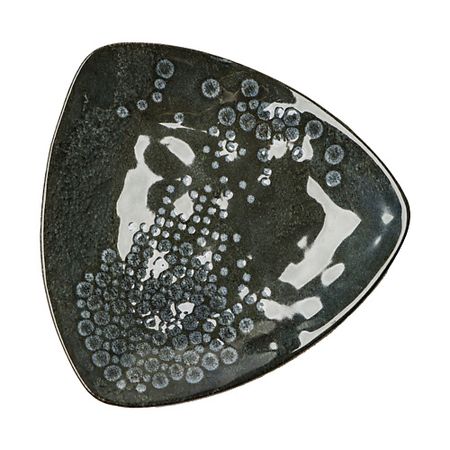 Тарелка DOLCE CERAMO Тарелка керамическая «Стоун» большая керамическая тарелка abdo   и белая