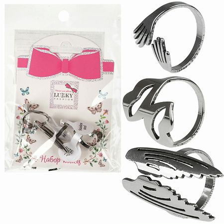 Набор колец LUKKY Набор колец Крылья Ангела из 10 шт ферритовых колец huxuan ferrite core