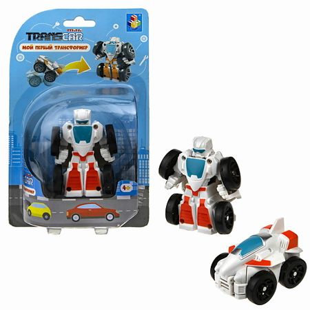 Интерактивная игрушка 1TOY Мой первый трансформер вышка трансформер ринстрой спектр 12 3 2м