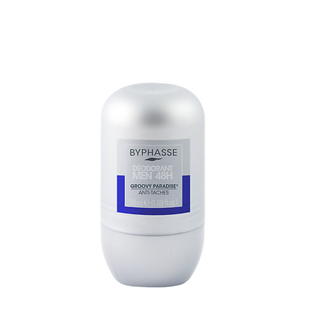 Дезодорант-ролик BYPHASSE 48H MEN Дезодорант роликовый GROOVY PARADISE