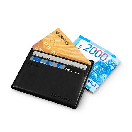 Кардхолдер FLEXPOCKET Чехол из экокожи для шести пластиковых карт и отделением для купюр коллекция карт manhwa yoon haewon 55 шт