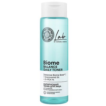Тоник для лица NATURA SIBERICA Тоник для лица матирующий  Lab Biome крем гель для лица матирующий уход hyseac uriage урьяж 40мл