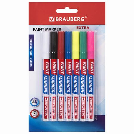 Набор маркеров BRAUBERG Маркер-краска лаковый EXTRA