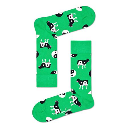 Носки HAPPY SOCKS Носки Ying Yang Cow носки happy socks носки temple blossom 9000