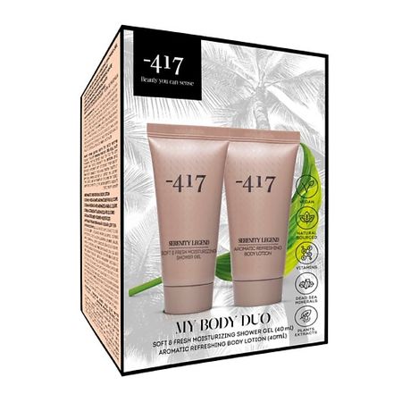 Набор средств для ухода за телом MINUS 417 Набор Дуо Увлажнение и Минералы My Body Duo средств для ухода за телом glow law для ухода за телом glow law body set скраб для тела личи баттер для тела манго