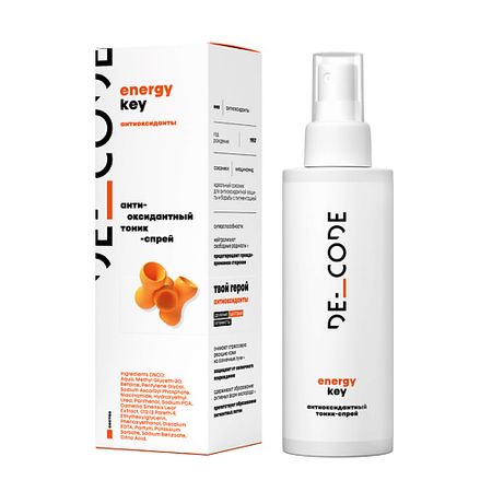 Тоник для лица DECODE Антиоксидантный тоник-спрей teana t1 энергетический тоник спрей