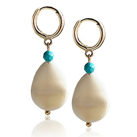 Серьги LAPUSH Серьги оригинальные с натуральным перламутром оригинальные микропереключатели c