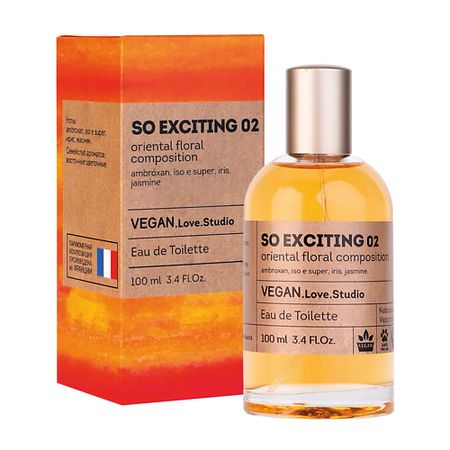Туалетная вода VEGAN.LOVE.STUDIO Туалетная вода женская So Exciting туалетная женская bi es sankai rouge 100 мл