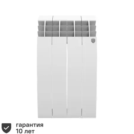 Радиатор секционный Royal Thermo Biliner Alum 500/87 4 секции боковое подключение алюминий белый javino esp32 s3 devkitc 1 плата разработки