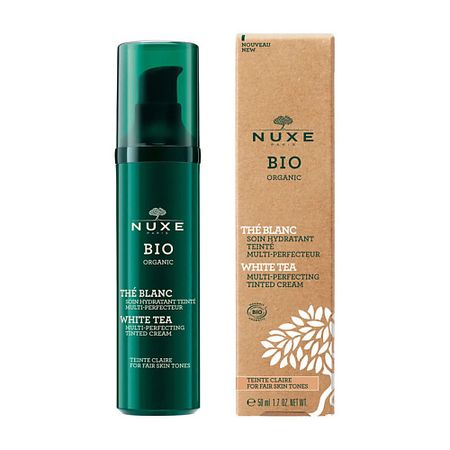 BB крем для лица NUXE Тонирующий крем Bio White Tea Multi-Perfecting Tinted Cream