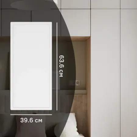 Дверь для шкафа Лион Амьен 39.6x63.6x1.9 см МДФ цвет белый оригинальный элемент воздушного фильтра 0jyv 112100 5001 для cf moto atv cforce new 1000 touring 850 800 аксессуары для мотоциклов