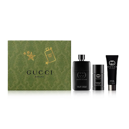 Набор парфюмерии GUCCI Набор Guilty Pour Homme Eau de Parfum Парфюмерная вода + Гель для душа + Дезодорант-стик