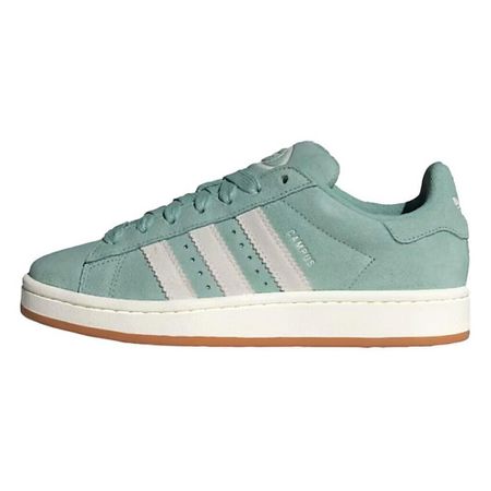 Кроссовки ADIDAS ORIGINAL Кроссовки Campus 00s для скейтбординга Low Top Туманный Зеленый Женские туманный лес занавеска для душа из полиэстера