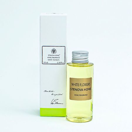 Аромадиффузор STENOVA HOME Наполнитель для диффузора БЕЛЫЕ ЦВЕТЫ
