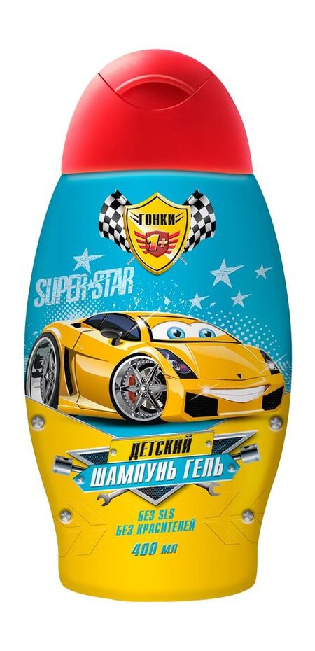 Гонки Детский шампунь-гель