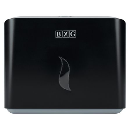 Диспенсер BXG PD-8025B для бумажных полотенец пластик черный (1750468) полка для бумажных полотенец todelia вертикальная 130х155х280мм