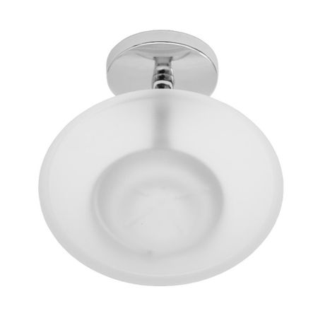 Мыльница для ванной Delphinium 41885 с держателем стекло/металл хром (102068) nt40 din2080 pull stud конвертер конвертер с держателем для bt40 bt50 преобразует его в держатель nt40 m16 m24 drawbar thread