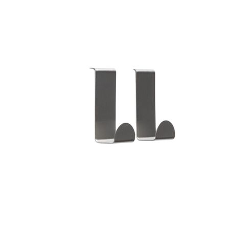 Крючок для ванной Savanna Минимализм одинарный на дверь металл хром (2 шт.) (1035630)