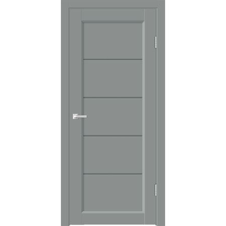 Дверь межкомнатная Селия 1 700х2000 мм ПЭТ серый агат со стеклом водяной агат геод