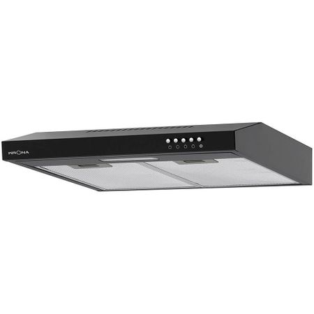 Кухонная вытяжка подвесная Krona Jessica slim 500 Black PB 50 см черная кухонная вытяжка подвесная mbs velezia 150 50 см