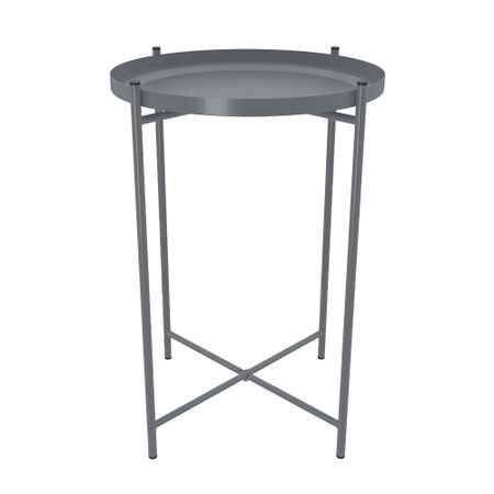 Журнальный столик круглый графит Sheffilton SHT-CT8 миниатюрный сцен 10 в 1 quse