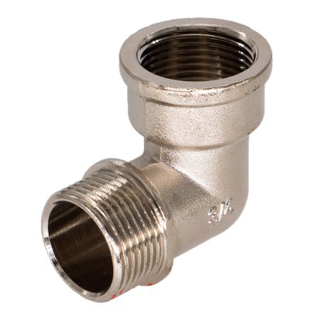 Угол с ограничителем CTM 1/2 ВР(г) х 1/2 НР(ш) латунный угольник mpf 1 нр с ограничителем латунь резьба