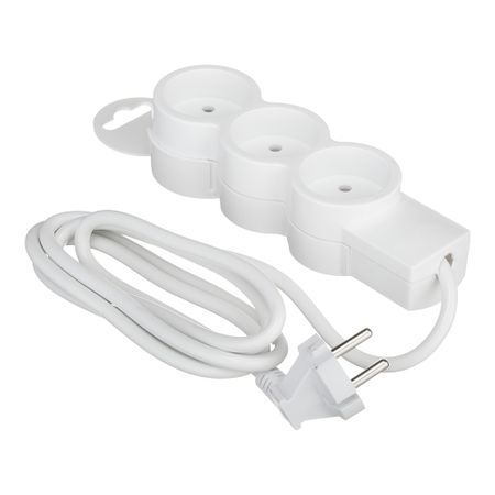 Удлинитель Düwi 3 розетки 1,5 м ПВС 2х0,75 кв.мм 10 А 2,2 кВт белый (32001 4) 5 шт my2p hh52p my2nj 12 в 24 в постоянного тока 110 в 220 в переменного тока катушка общего назначения dpdt микро фотоэлемента основания