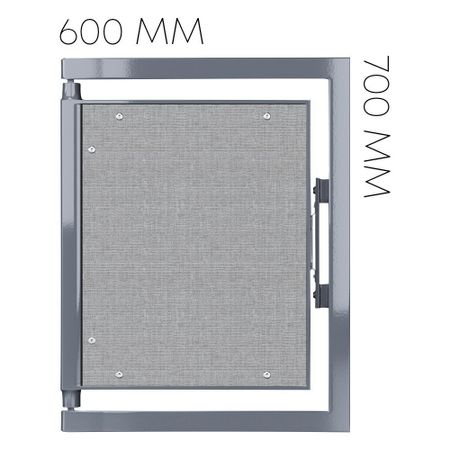 Люк ревизионный под плитку Shagma стальной 600х700 мм скрытый нажимной смарт замок для шкафа невидимый замок от приложения ttlock скрытый бесключевой замок для ящика электронный замок для шкафчика