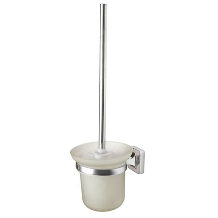 Ершик для унитаза Delphinium 6590 подвесной стекло/металл хром (102269) держатель ручки для крышки унитаза moonbiffy