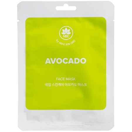 Маска для лица NAME SKIN CARE Тканевая маска для лица Авокадо маска тканевая для лица consly bad girl good skin после читмила 23 мл