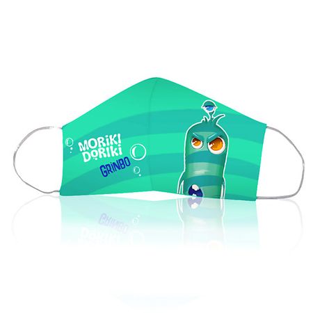 Маска защитная MORIKI DORIKI Текстильное изделие для детей и подростков: повязка многоразовая двухслойная GRINBO финансовая грамотность для подростков
