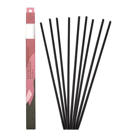 Палочки для арома-диффузора ARIDA HOME Набор фибровых палочек для аромадиффузора, черный, 20 см. керамическая подставка для палочек coolcells