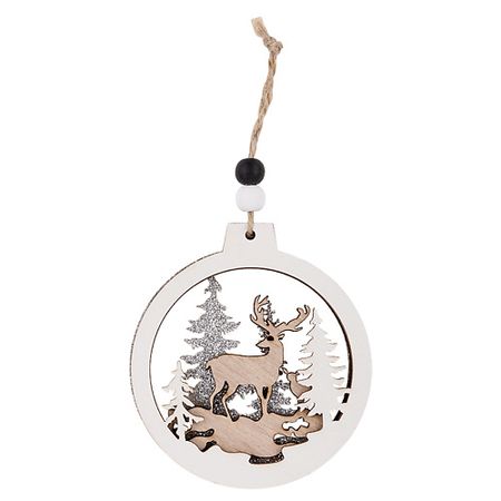 Елочная игрушка TWINKLE Декоративная елочная игрушка Forest Deer елочная игрушка птица 10x8 5 красный