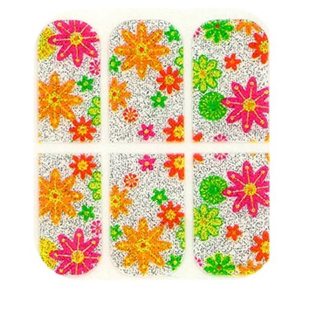 Наклейки для ногтей IRISK Пленки для ногтей для экспресс-маникюра на клеевой основе Effect Nails прозрачные пленки пэт для струйной печати 100 шт