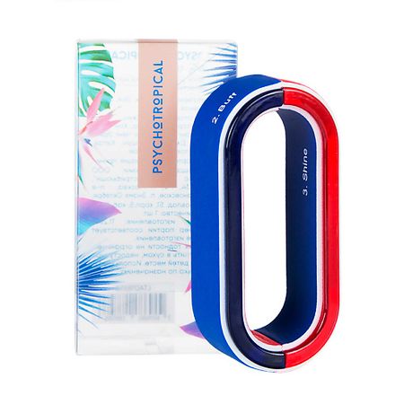 Баф ЛЭТУАЛЬ Блок для полировки ногтевой пластины PSYCHOTROPICAL из 10 кисточек для полировки dreld 5 мм