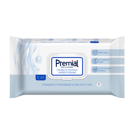 Салфетки для тела PREMIAL Natural Салфетки влажные универсальные с термальной водой персонализированные этикетки для бутылок с водой wdinpaty